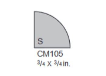 CM105_Quarter Round Flex-01